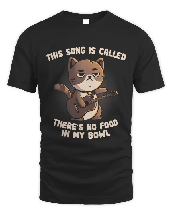 Theres No Food In My Bowl Funny Angry Cat490