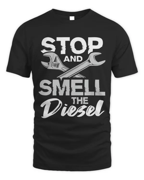 Mens Stop And Smell The Diesel