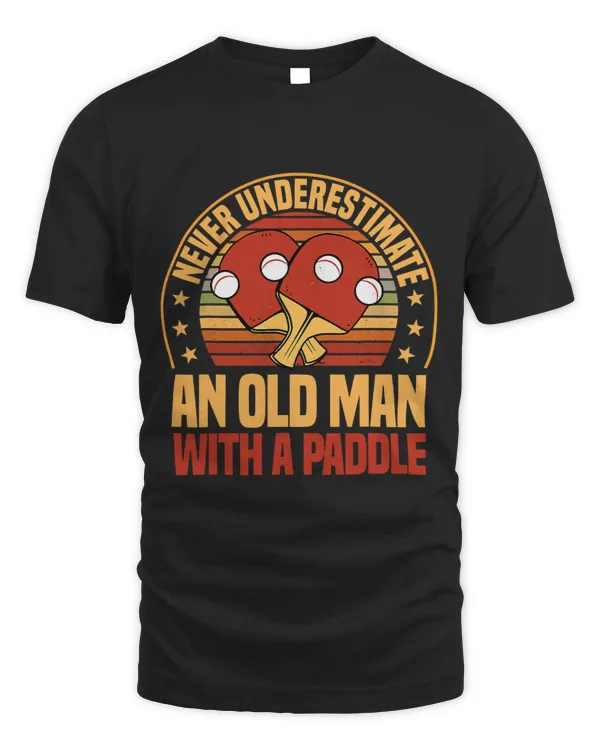 Never Underestimate An Old Man With A Paddle