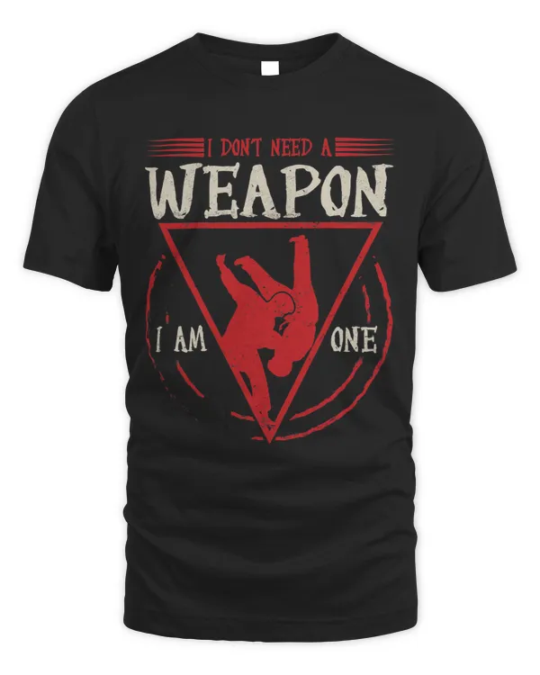 I didnt need a weapon I am a design for karate fans 1