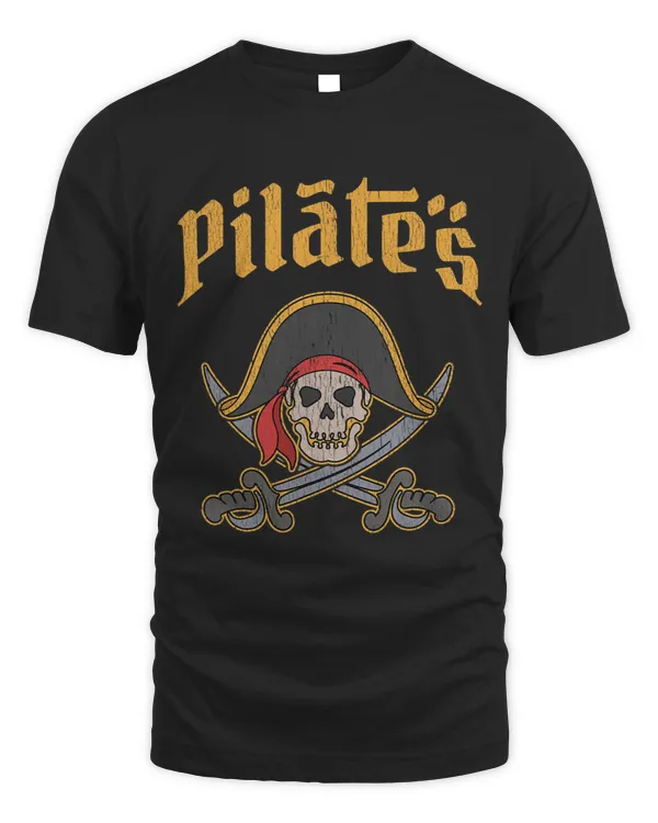 Pilates Funny Pirate Workout Mind Body Exercise Enthusiast