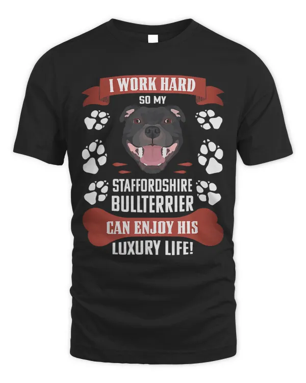 Enjoy Luxury Life Staffordshire Bullterrier