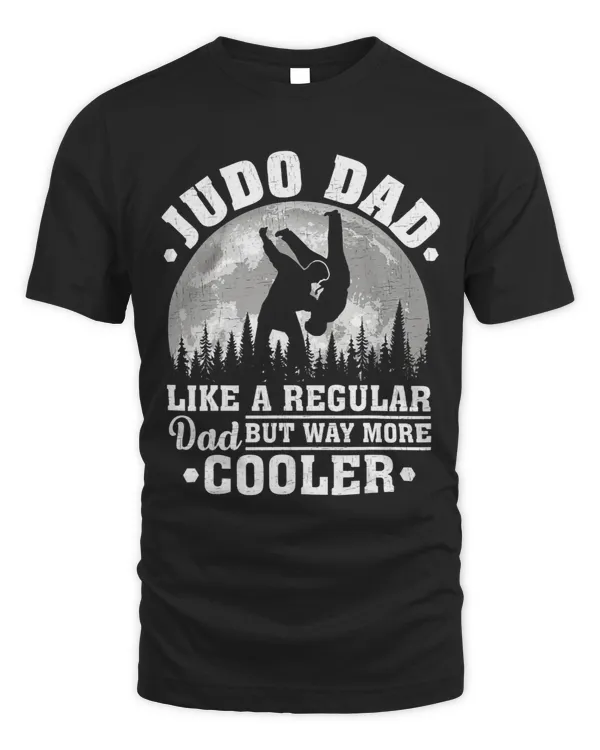 Mens Judo Dad Like A Regular Dad Funny Judo Fathers Day