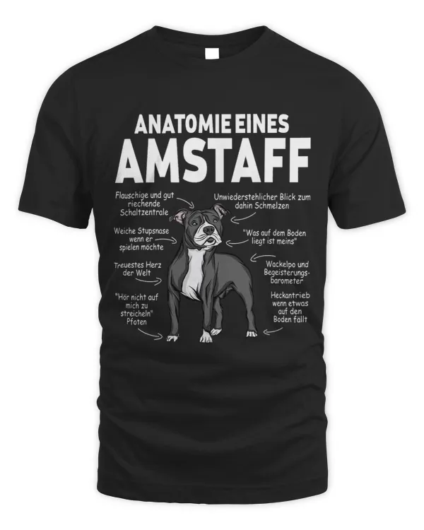 Anatomy of an Amstaff American Staffordshire Terrier 3
