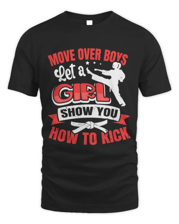 Move over Boys Let a Girl show you How to Kick Karate Girl 1