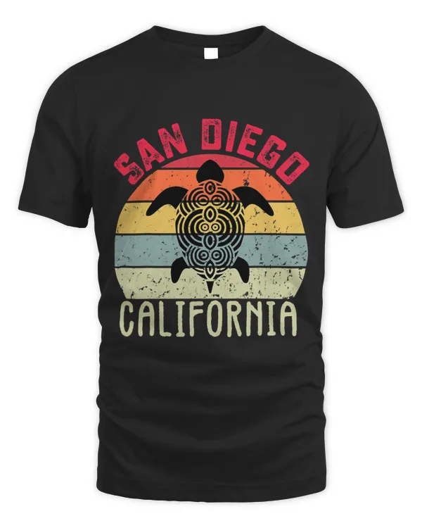 San Diego California outfit Vintage Tribal Turtle