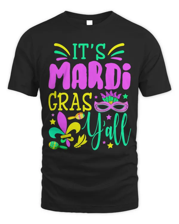 Retro Its Mardi Gras Yall Mardi Gras Party Mask