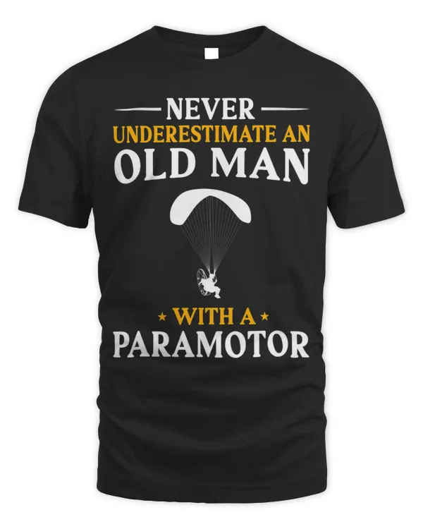 Mens Never Underestimate An Old Man With A Paramotor Paragliding