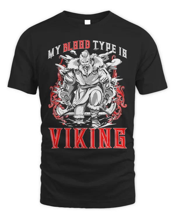 Norse Mythology My Blood Type Is Viking
