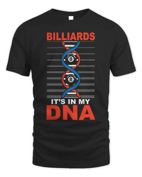 Billiards Its In My DNA Cue Sports Pool Player