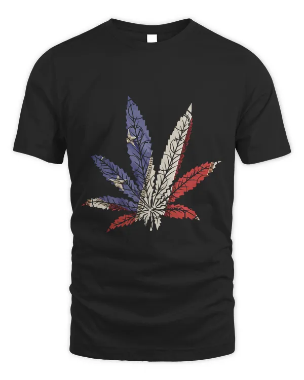 Pizza Weed Marijuana Leaf Cannabis Patriotic Stoner Gift