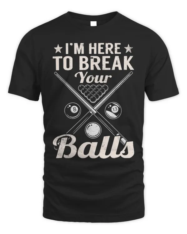 Billiards Pool Here to Break Your Balls