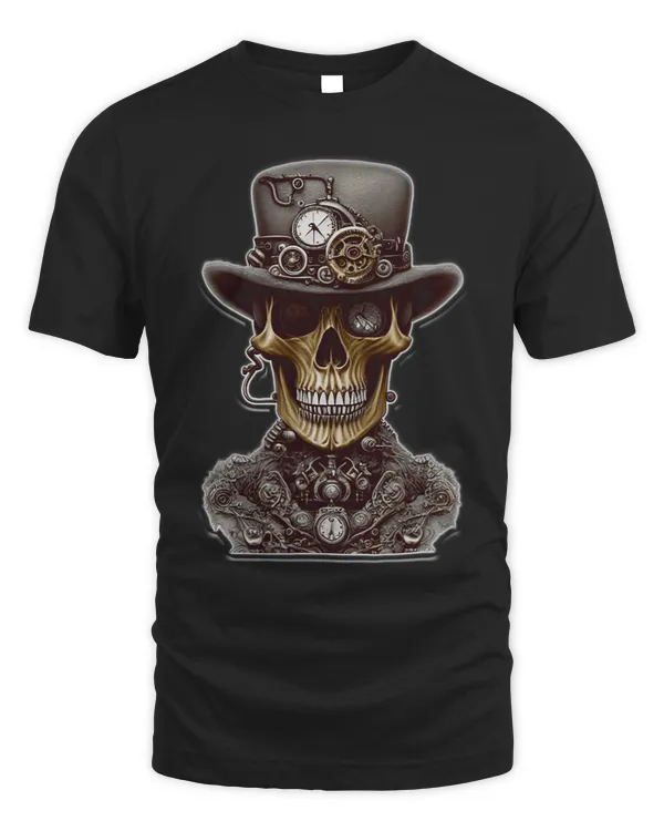 Steampunk skull the ultimate distinctive
