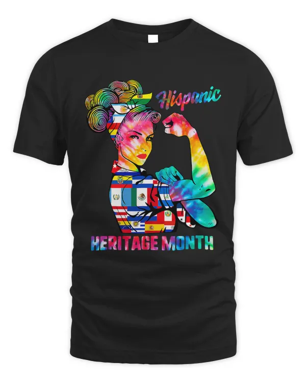 Hispanic Heritage Month Shirt Hispanic Women Girls Inspired 319