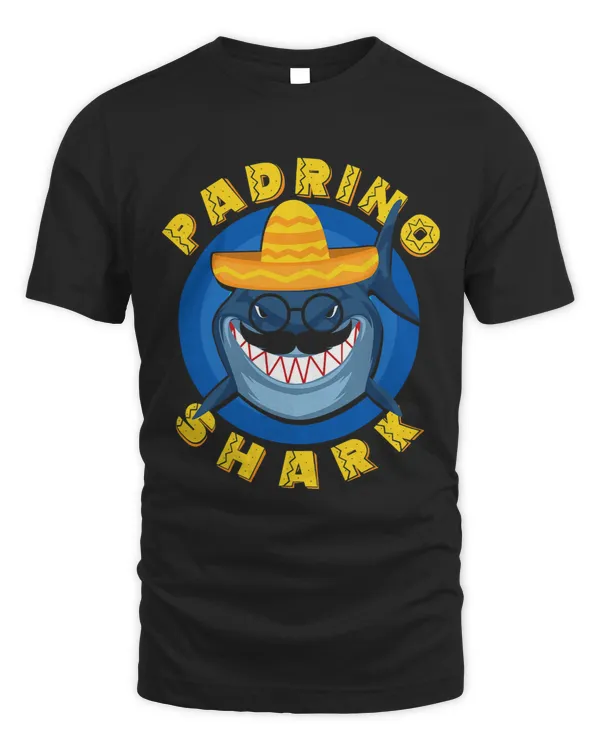Padrino Shark Spanish Godparent Baptism Christening Godchild