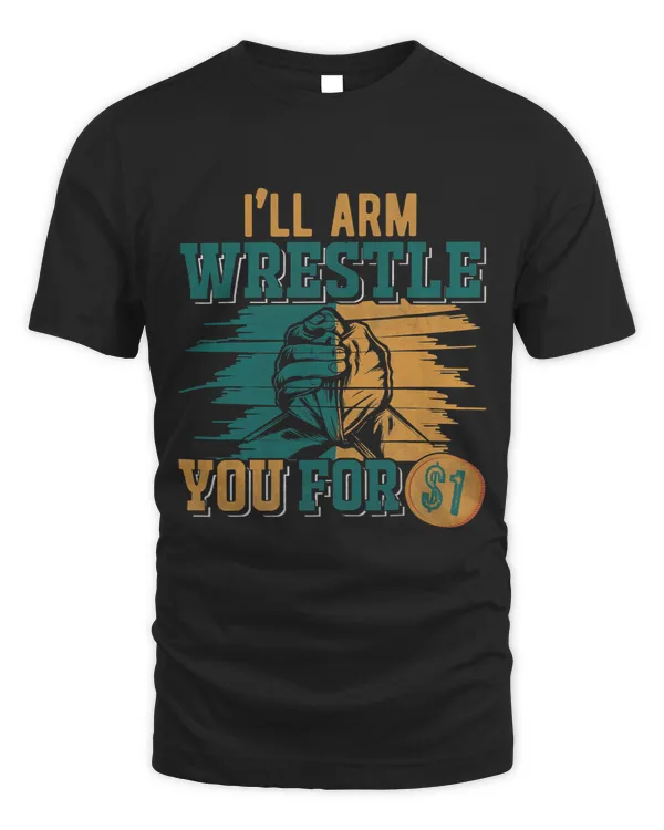 Mens Arm Wrestling Funny Armwrestler