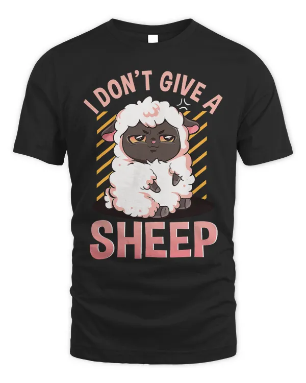 I Dont Give A SheepFunny Farm Animal Novelty Gift 132