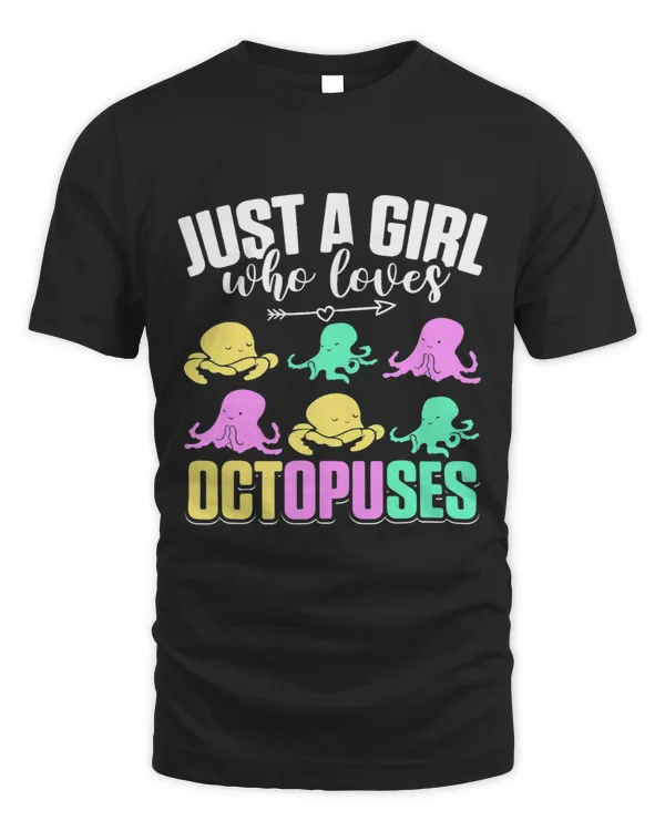 Octopus Kraken Just A Girl Who Loves Octopuses