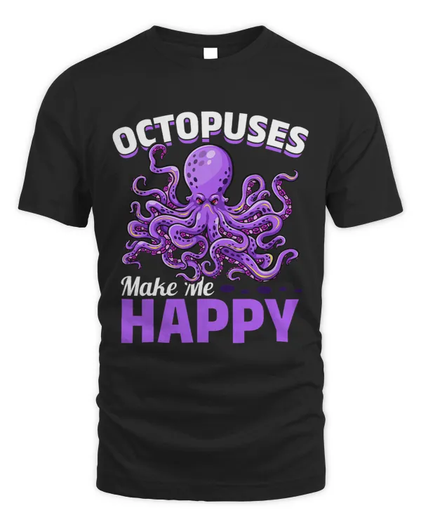 Octopus Kraken Octopuses Make Me Happy