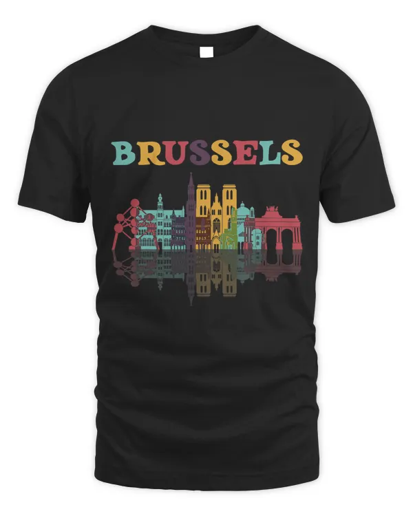 Belgium Brussels Travel Family Vacation Europian Trip Shirt