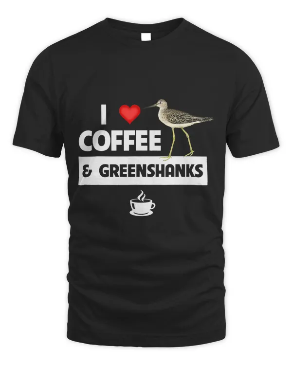 I Love Coffee and Greenshanks Bird Watching Caffeine Camper