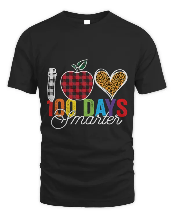 100 Days Smarter Buffalo Apple Leopard For Teachers