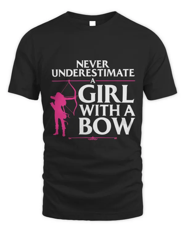 Funny Archery Design For Girls Women Bowhunter Shooting Fans