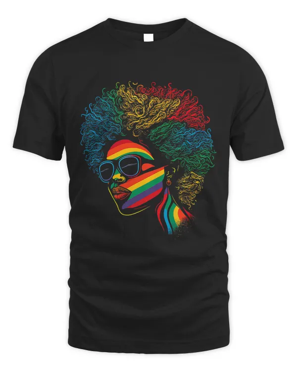Afro Hair Beauty Fashion Black History Month American Ladies