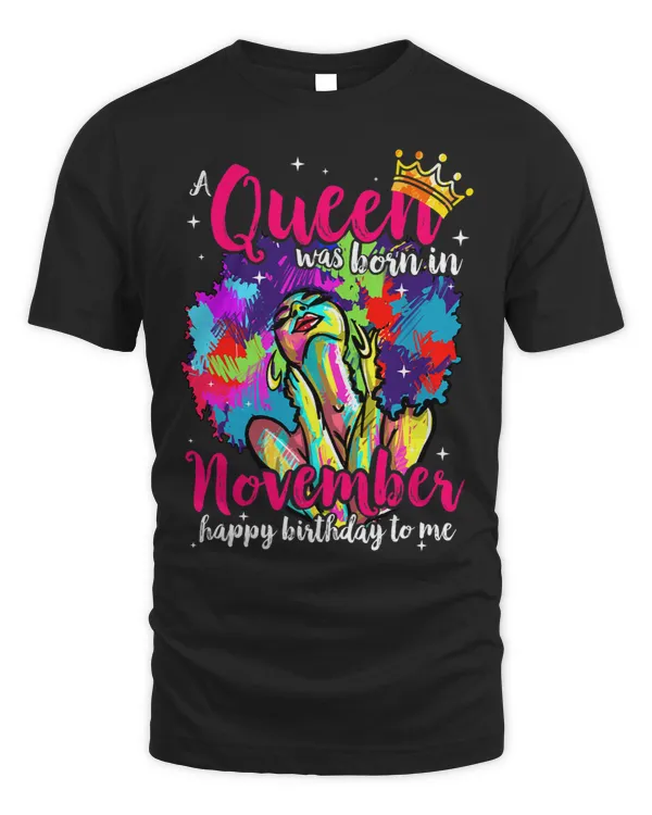 Afro Words A Queen Was Born In November Happy Birthday To Me