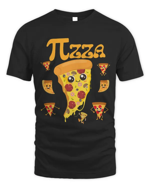 Funny Pi Symbol Design for Pizza Math is Piece Of Pizza Pi