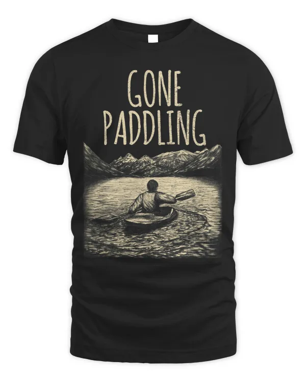 Gone Paddling Canoe Shirt Women and Men
