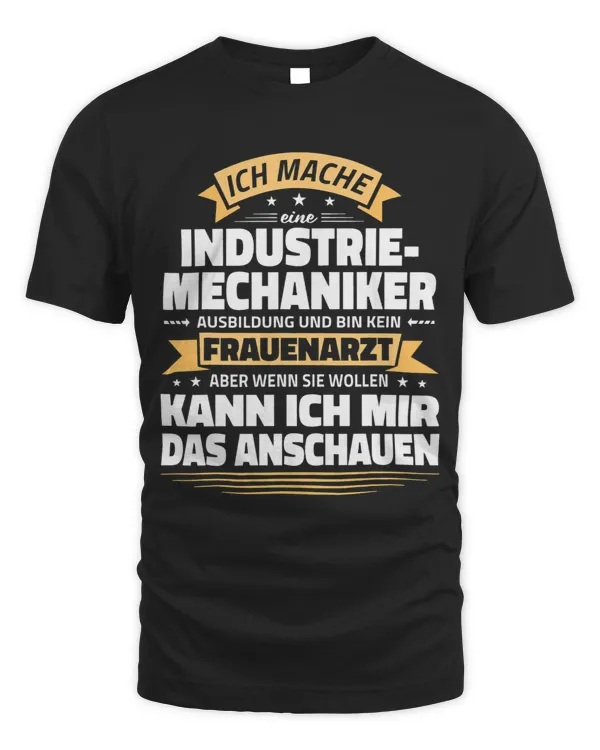 Industrial mechanics training mechanic Azubi
