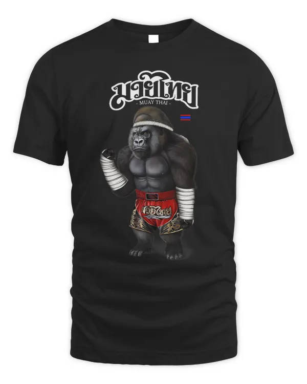 Gorilla as Muay Thai Kick Boxing Champion 3