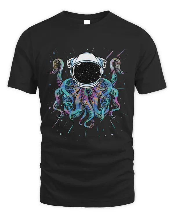 Psychedelic Octopus Outer Space Kraken Cosmic Universe