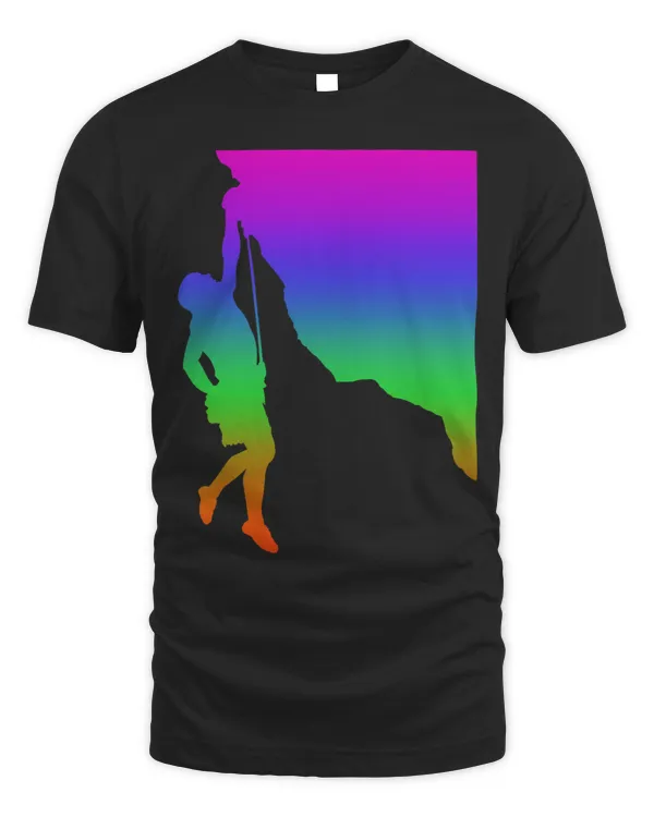 Canyoning Shadows in Rainbow Color