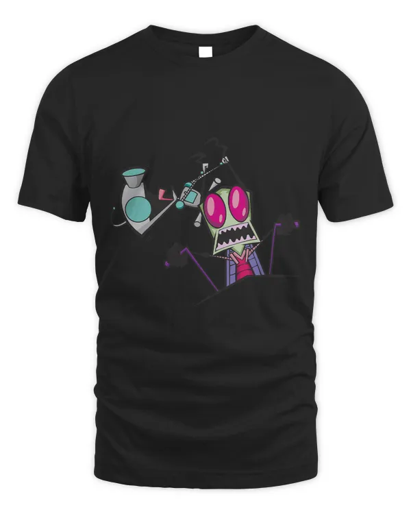 Invader Zim Gir And Zim Crazy Driving Poster