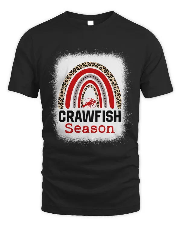 Bleached Craw Fish Season Leopard Crawfish Boil Lobster