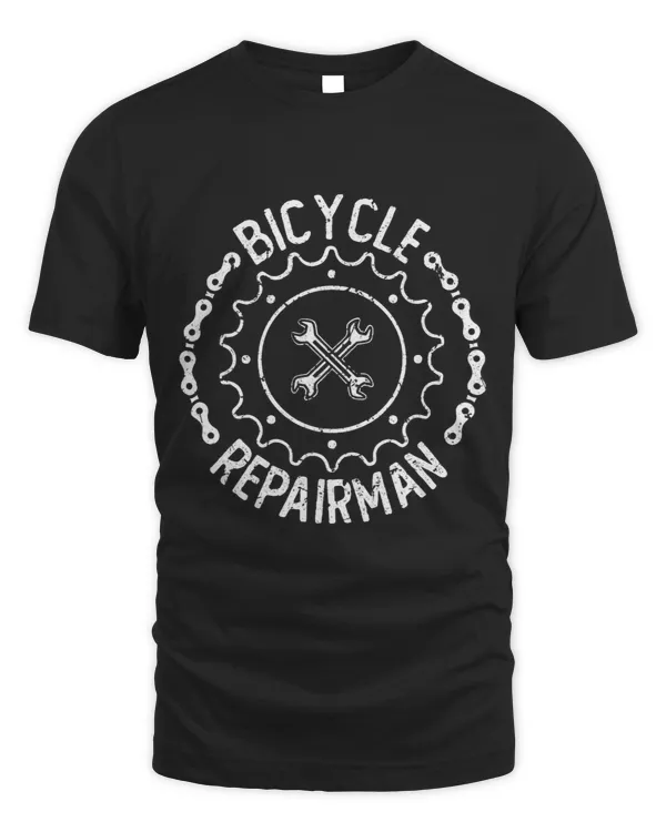 Funny Bicycle Mechanic Repairman Bike Shop Cycling
