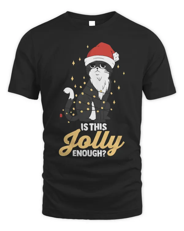 Is this jolly enough black cat xmas perfect for christmas