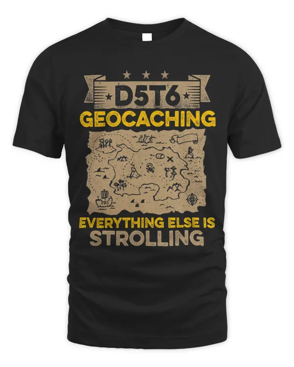 Geocaching D5T6 treasure map