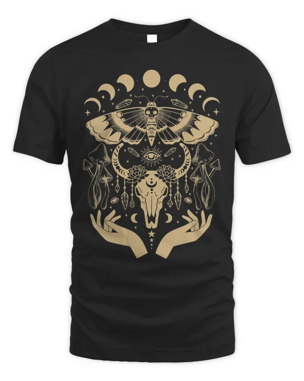 Boho mushrooms minimalism cottage core aesthetic goblincore