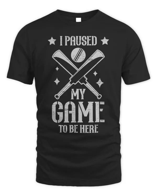 I Paused My Game To Be Here Field Run Sports Player