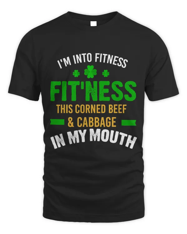 Funny St. Patricks Day Corned Beef and Cabbage In My Mouth