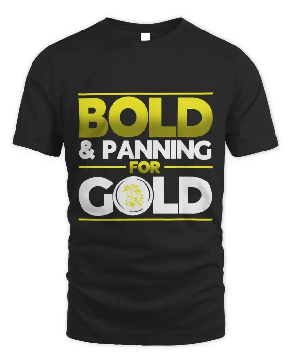 Bold Panning For Gold Gold Panning Mining Miner
