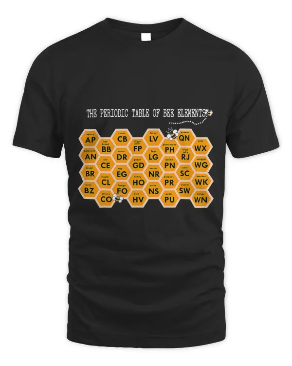 Funny The Periodic Table Of Bee Element Beekeeping