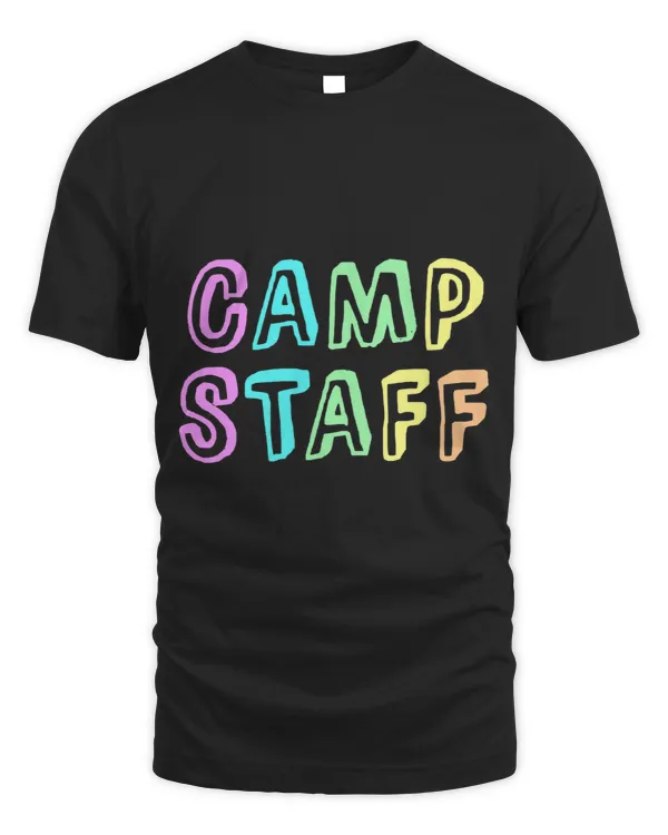 Funny CAMP STAFF Campground Crew Director Team Host Vibes