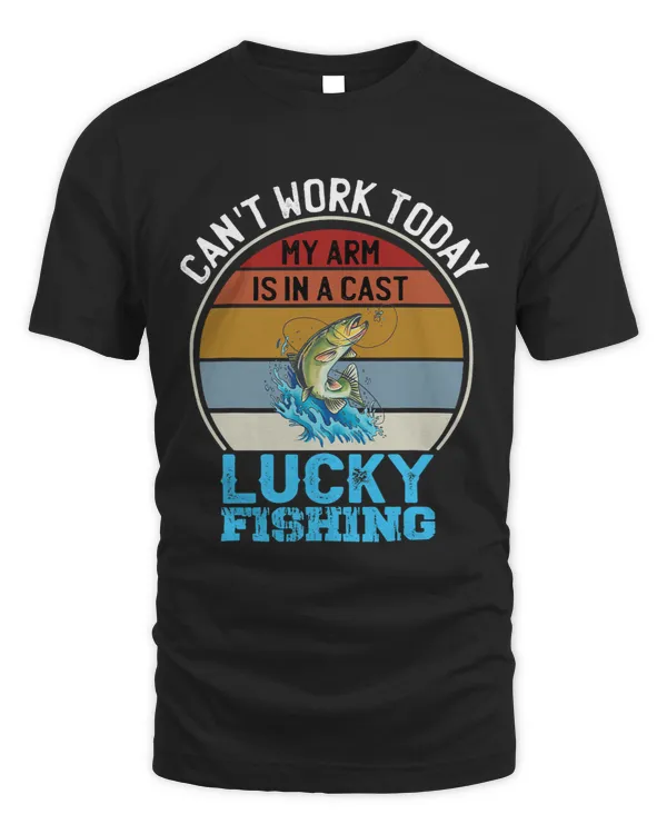 Cant Work Today My Arm is in A Cast Bass Lucky Fishing
