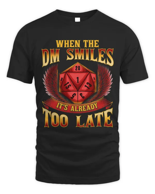 Funny When the DM Smiles Its Already Too Late
