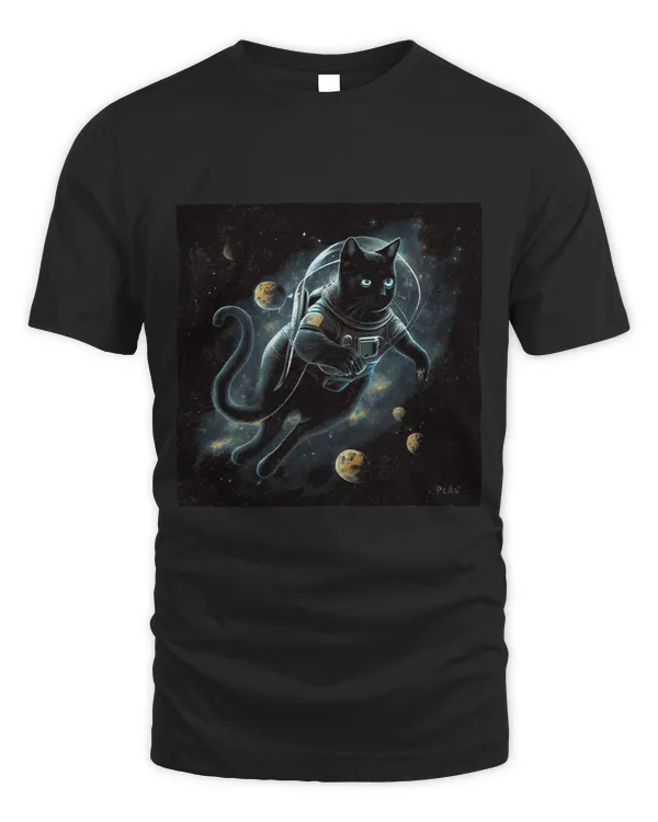 Black Cat Backfloating Space