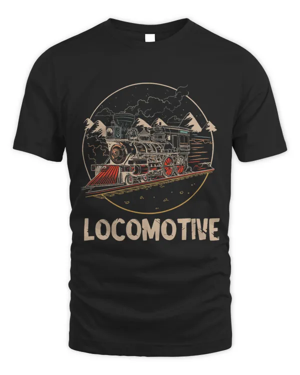 Railroad Locomotive Engineer Railroad Lover Steam Train